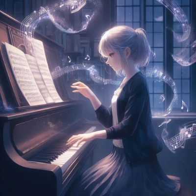 夜の音楽室