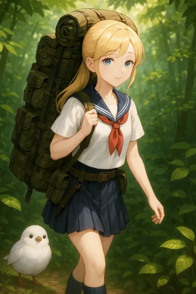 白雀さんと合同作戦ですの―無人島優雅偵察行―