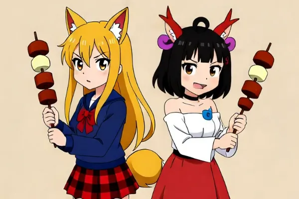 おでんでデュエルする多種族