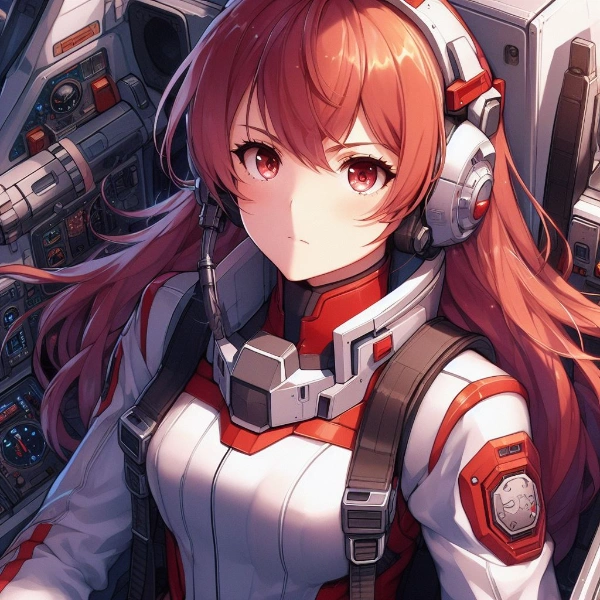 パイロットの女の子