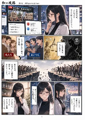 世界を二つに裂く心の岐路