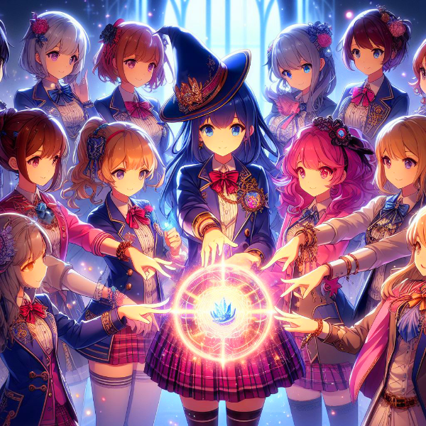 大人数で魔法発動…！！(3枚)