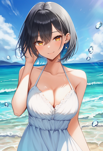 海風に揺れる夏の秘密