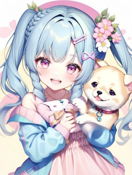 ポチだよーฅ՞•ﻌ•՞ฅﾜﾝ♡