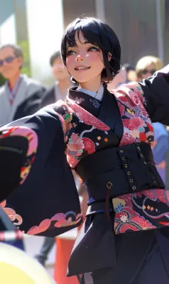 踊る少女 YOSAKOI Sapporo