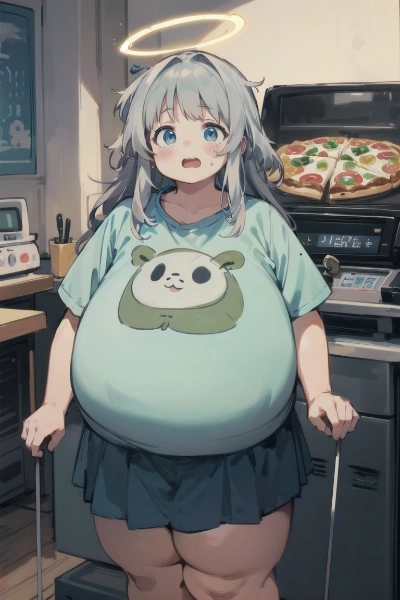 ピザになった天使