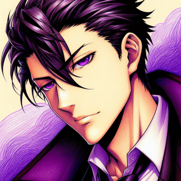 鉛筆画な、黒髪短髪男性★その5(10枚)