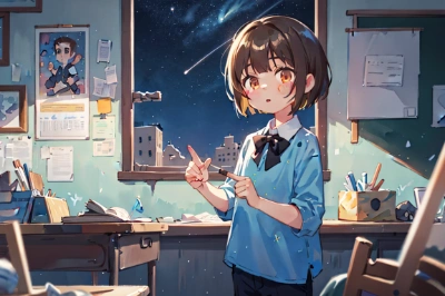 ねえ兄さん、流れ星。