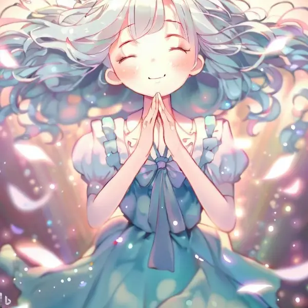 キラキラ～(祈り)