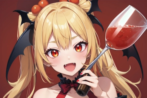 「ほ～ら、炭酸血ジュースだぞ♪」