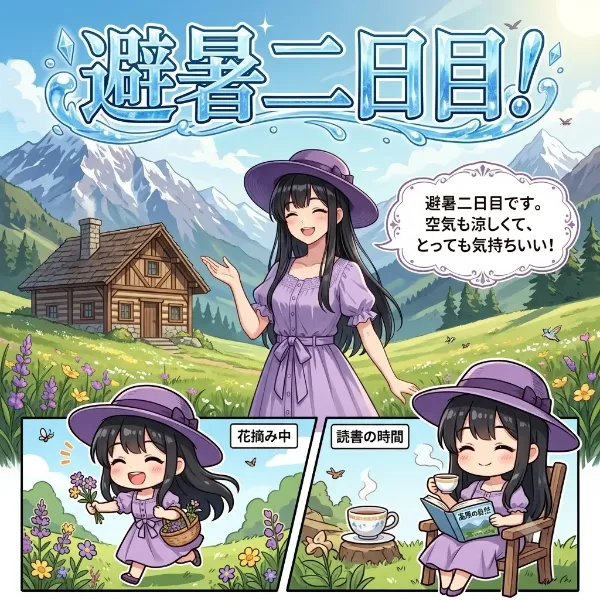 避暑二日目！(comic+img)