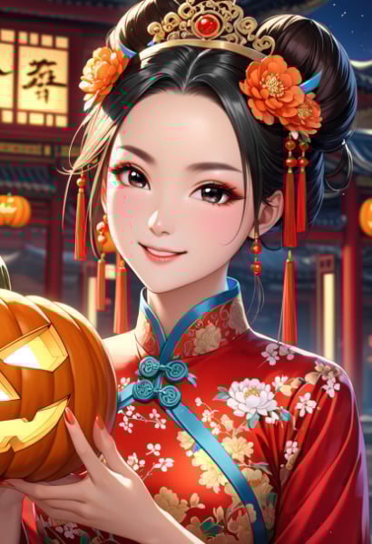 【生成モデル迷子】ハロウィンの公主