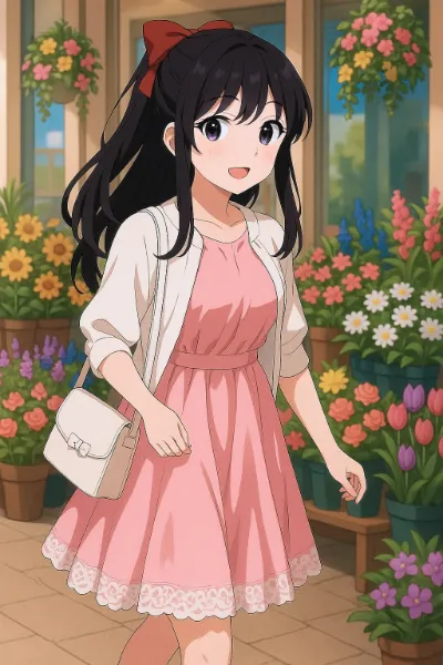 書記ちゃん、花屋へ行く！