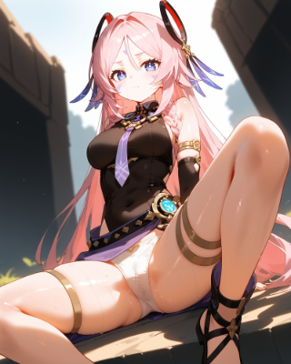 原神 シトラリ パンチラ