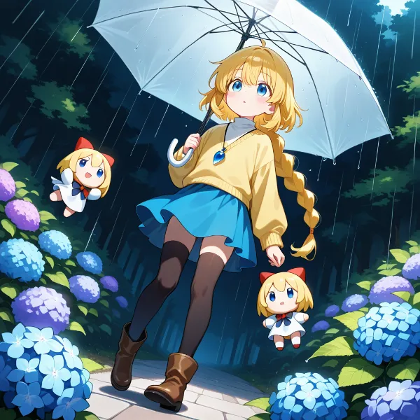 Walking With Teru Teru Bozu