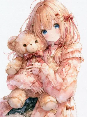 テディベアと過ごす優しい時間。