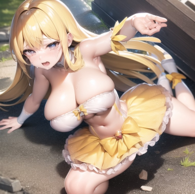 金髪の魔法少女