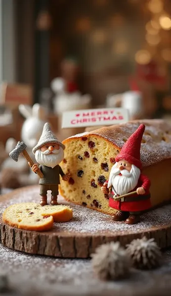 シュトーレン(クリスマス用のディスプレイ)