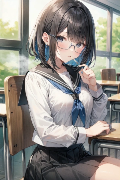 真面目だと思ってた娘がこっそりと