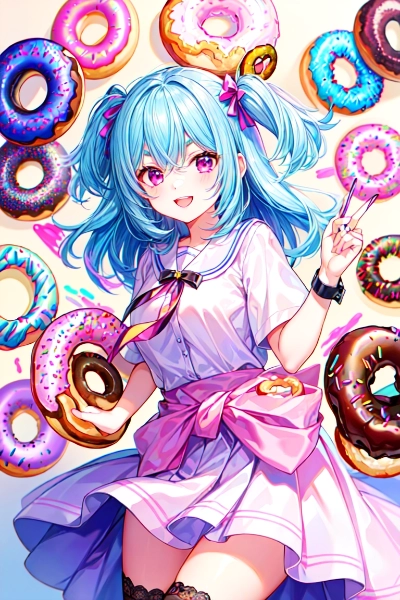 ドーナッツとうちの子♥（37枚）