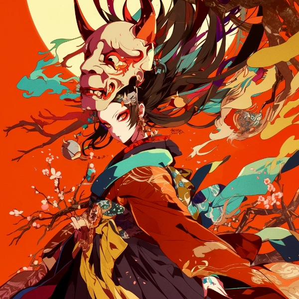 歌舞伎メイク🐾