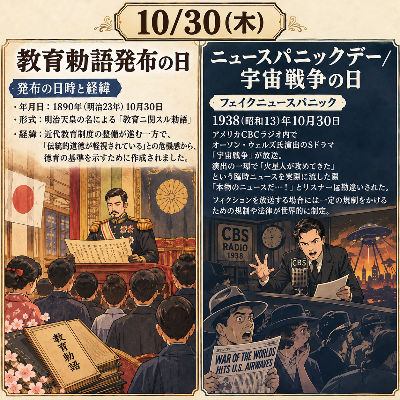 10/30は何の日？