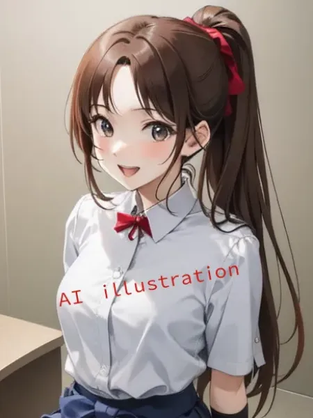 ポニーテール美少女（もっと“カワイイ”目指して）