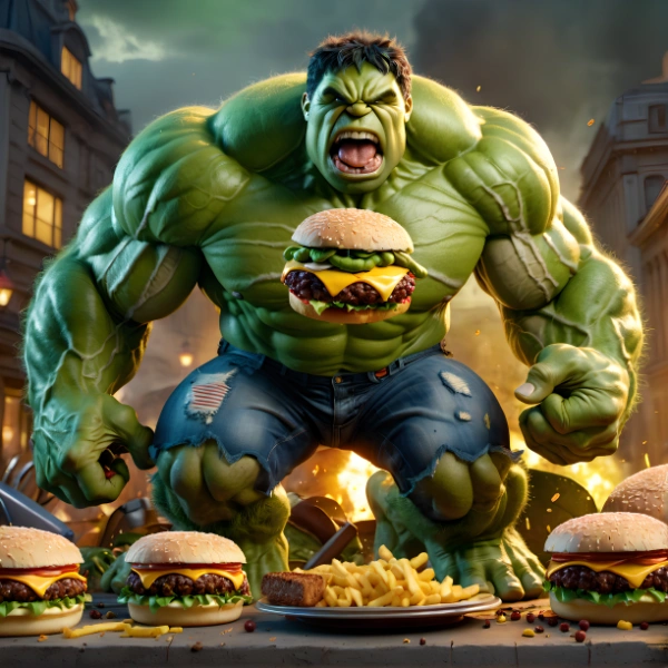 ウンダバー＿飯テロコレクション　ハンバーガー編