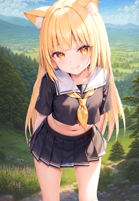 猫耳少女ヒカリユイ
