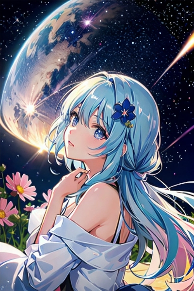 銀河に咲くコスモス