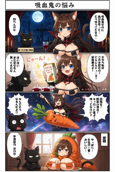 吸血鬼の悩み