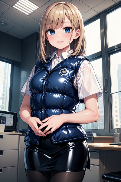 ダウンベストOL