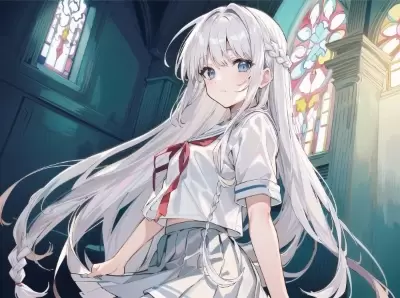 #40 白髪少女