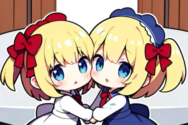 ふたりでギュッ～