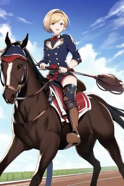 昨日が日本ダービーだったのでジョッキージータちゃん