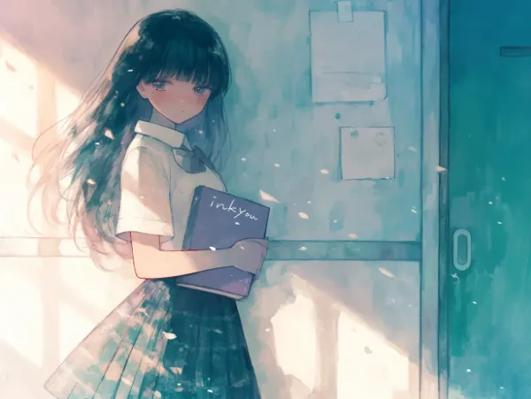 放課後の廊下に浮かぶ少女の秘密