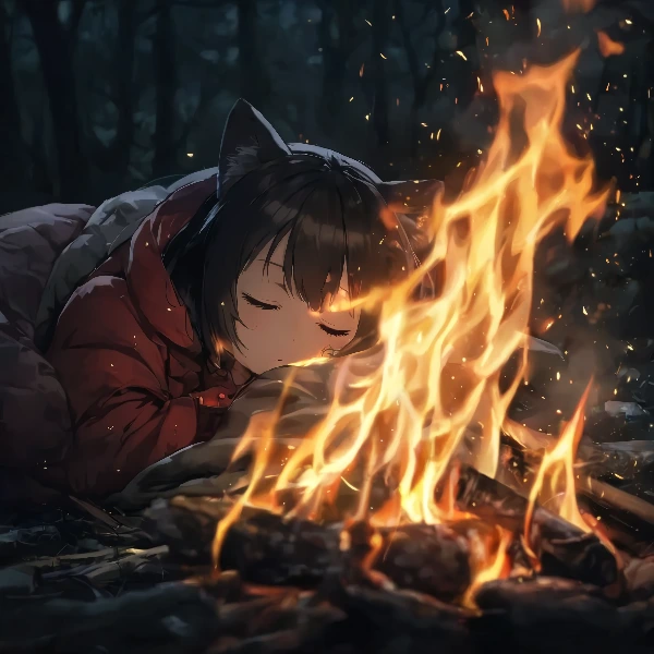 薪のはぜる音のそばで