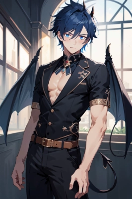 悪魔の男性