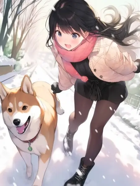 お家まで競争だよっ！