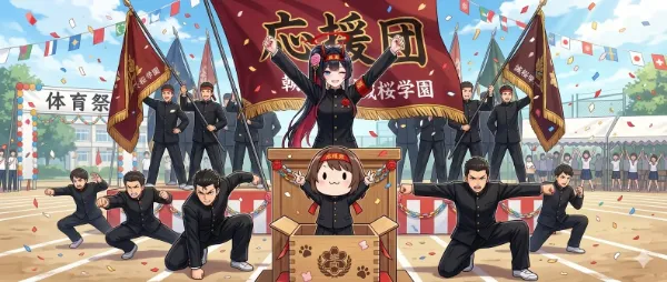 ばんこちゃんと応援団なのじゃ！