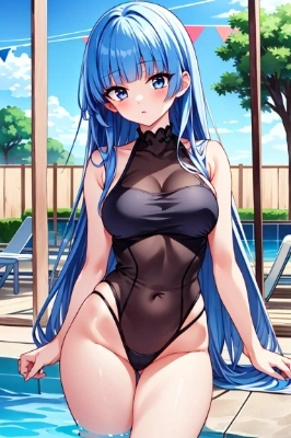 プールサイド