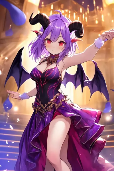 舞う魔王様