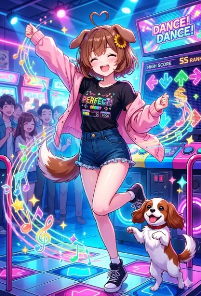 ゲーセンのダンシング☆スター