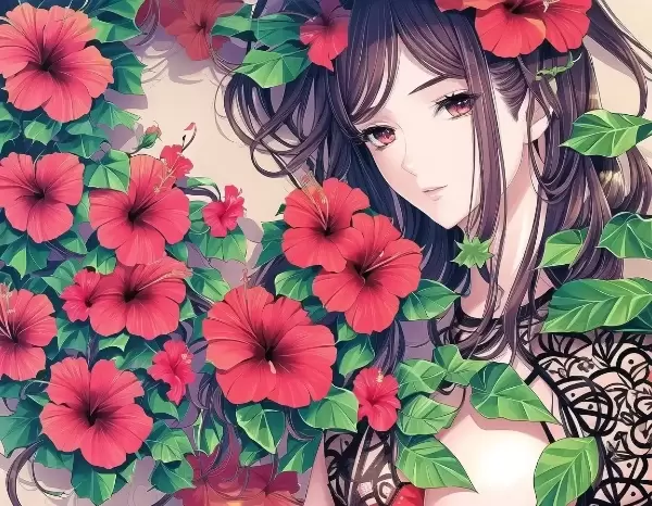 ハイビスカスさんです、その１・その２