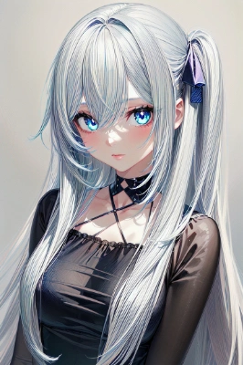 青髪さん