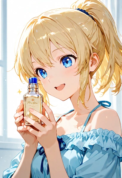 少女と魔法の香水の秘密