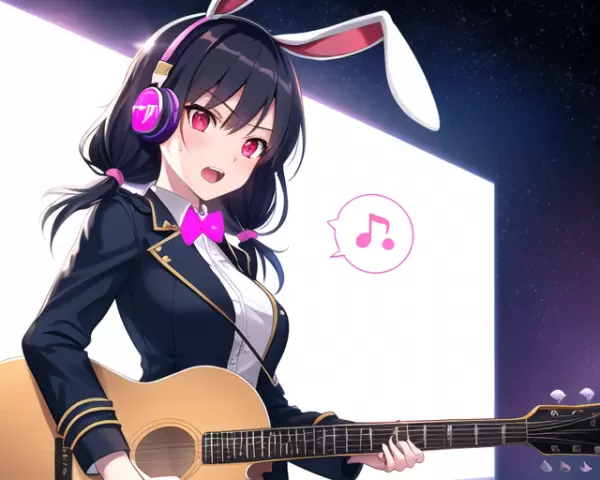 うさ耳バンドシリーズ『ギター』