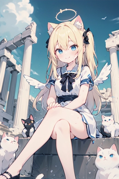 ネコミミ天使ちゃん🐈👼