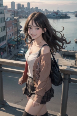 海辺の街
