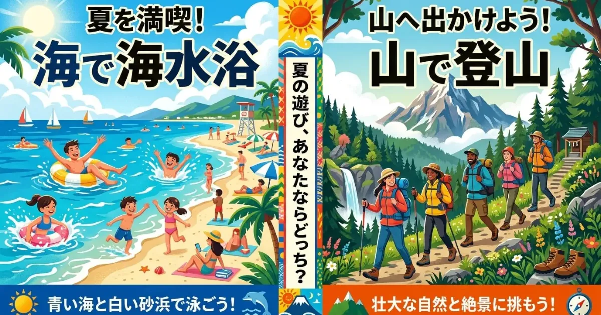 あなたは海派？山派？